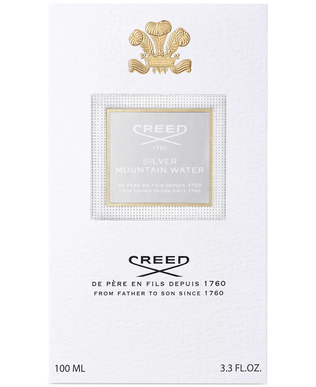 Creed Silver Mountain Water 3.3oz Men EDP Spray