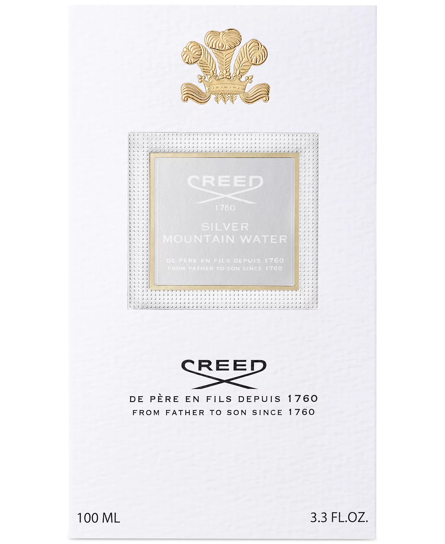 Creed Silver Mountain Water 3.3oz Men EDP Spray