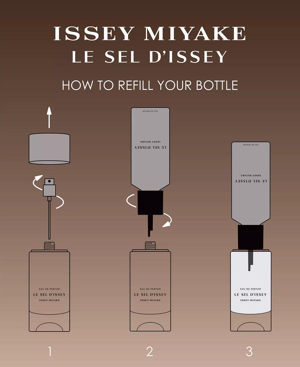 Le Sel D'Issey para hombre, 3.3 oz.Issey Miyake Eau de parfum en spray