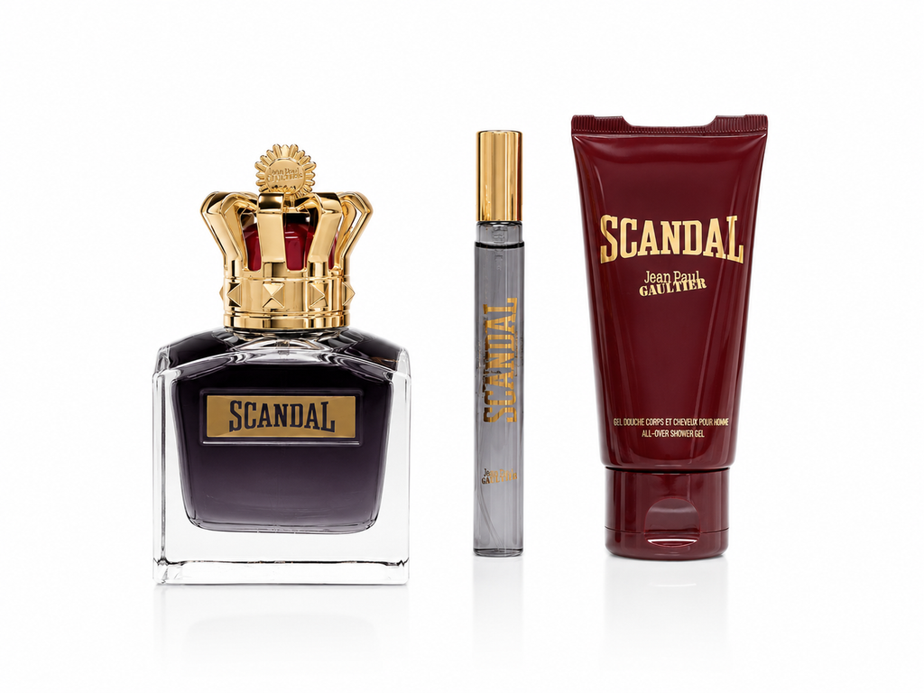 Jean Paul Gaultier Scandal 3-Piece Set 3.4oz Men EDT Spray
