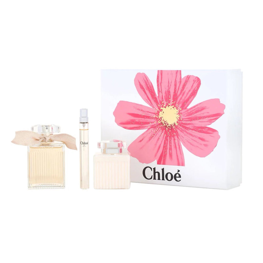 CHLOE EAU DE PARFUM SET DE REGALO DE 3 PIEZAS PARA MUJER EAU DE PARFUM SPRAY 100 ML/3.3 OZ