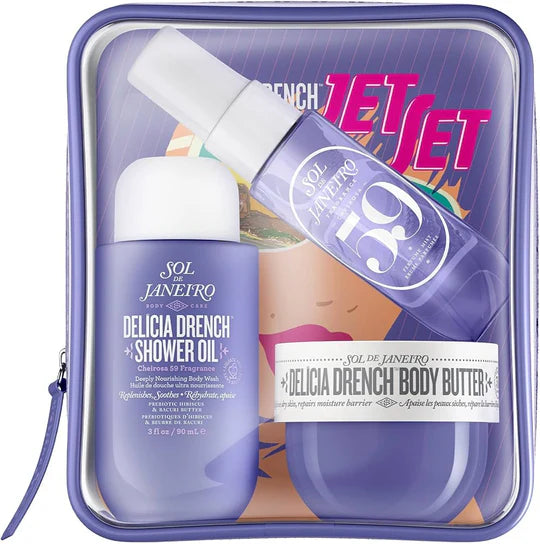 Sol Janeiro Delicia Drench Juego de 3 piezas 1.0oz