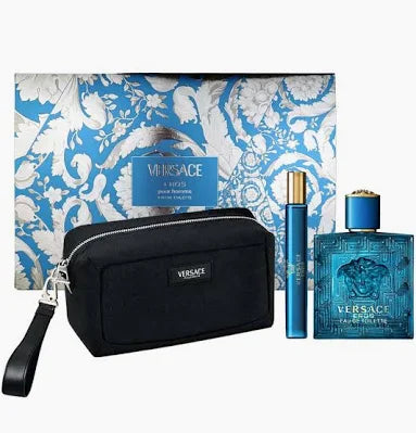Eros EDP Versace Gift Set 3PC – Men